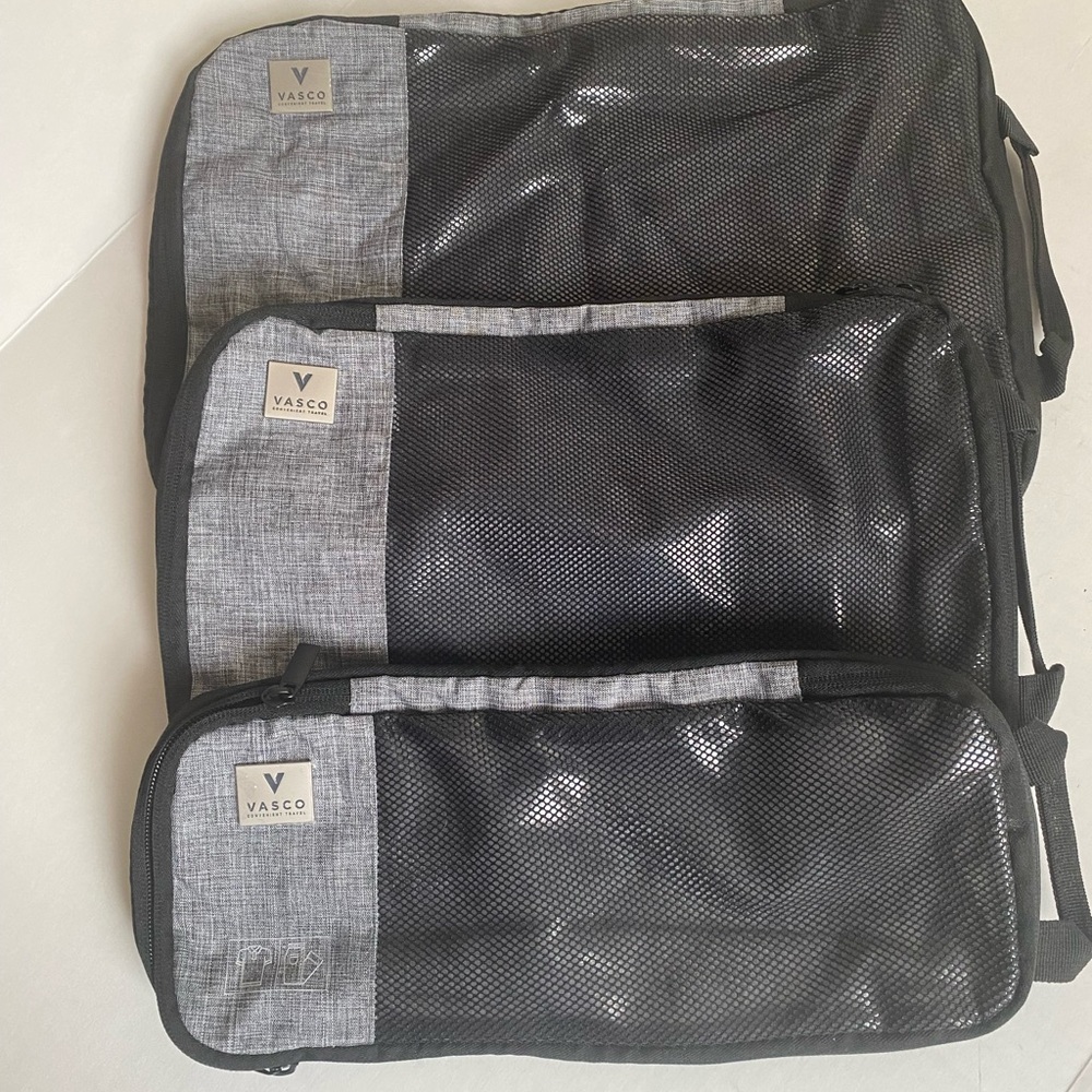 Vasco Packing Cubes Set of 3 – Excellent Condition